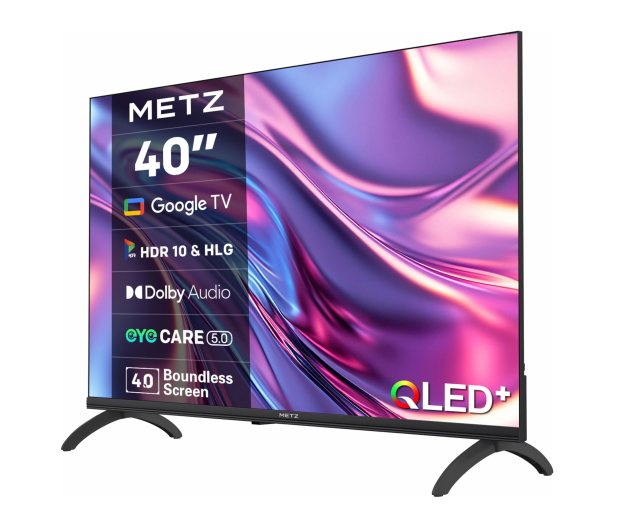 Metz 40MQF7030Z  40"  QLED  FHD  Google TV Flicker Free, Light Se - 1532423 - zdjęcie 4